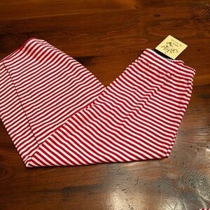 Luigi kids striped knit pants size 5 NWT